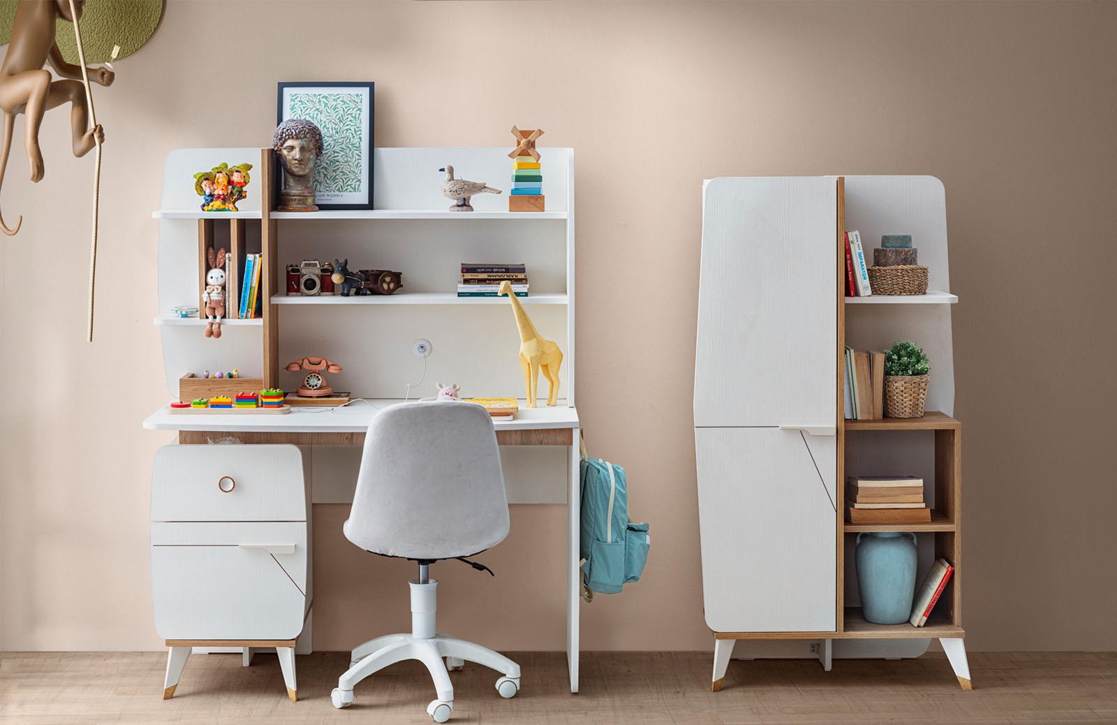 Bloom Çalışma Masası Ünitesi Genç Odası