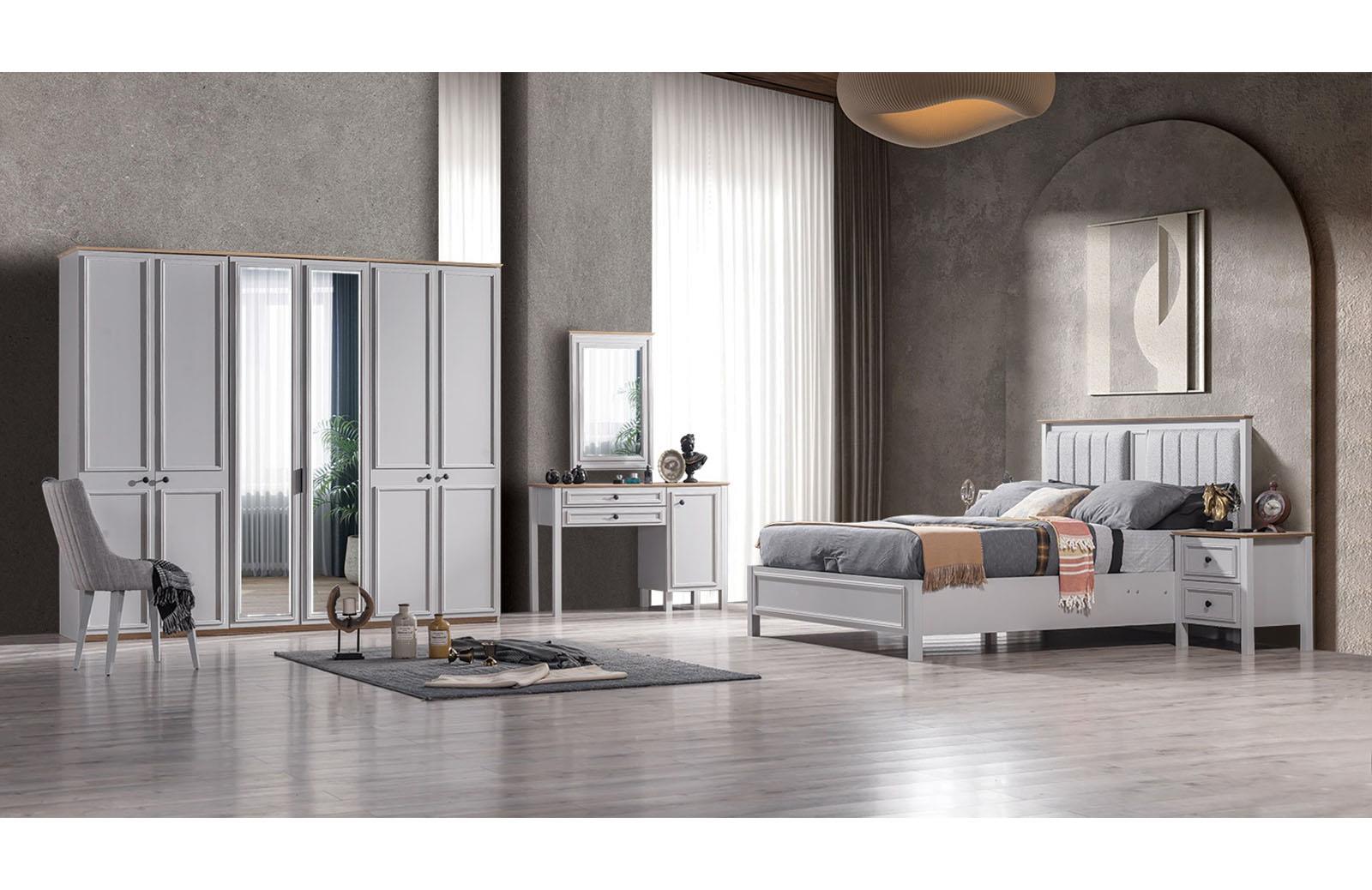 Mukta Yatak Odası Takımı Bazalı Yatak Odası