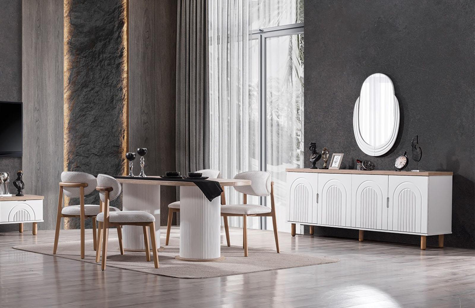 Lusia Yemek Odası Takımı Yemek Odası