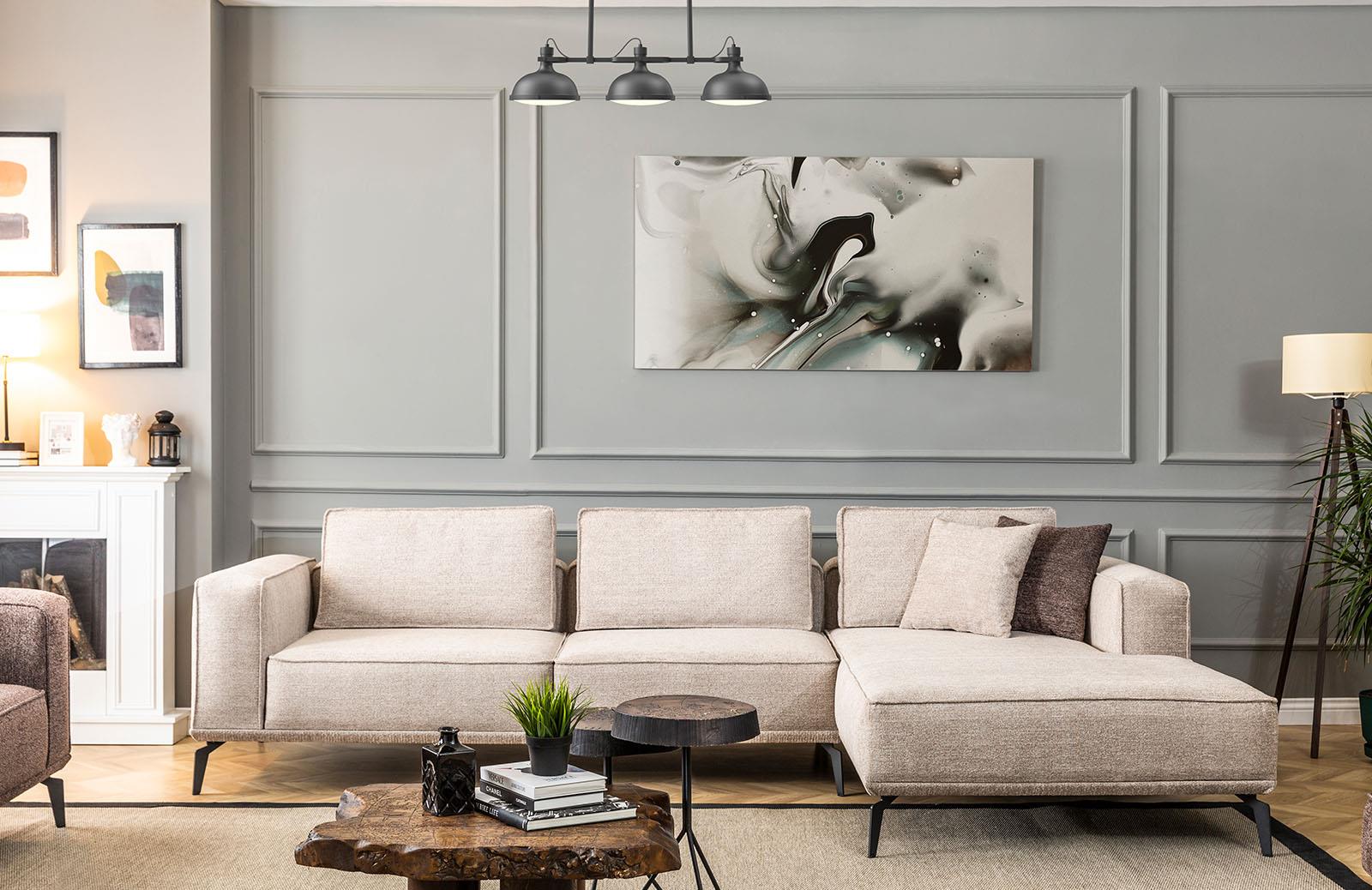 Leandro Köşe Dinlenme Koltuk Köşe Koltuk