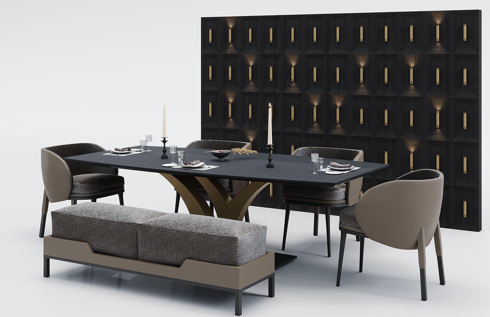 Ezila Yemek Odası Takımı Yemek Odası