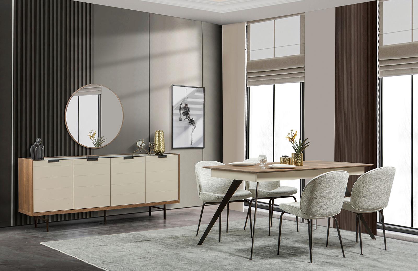 Leda Yemek Odası Takımı Yemek Odası