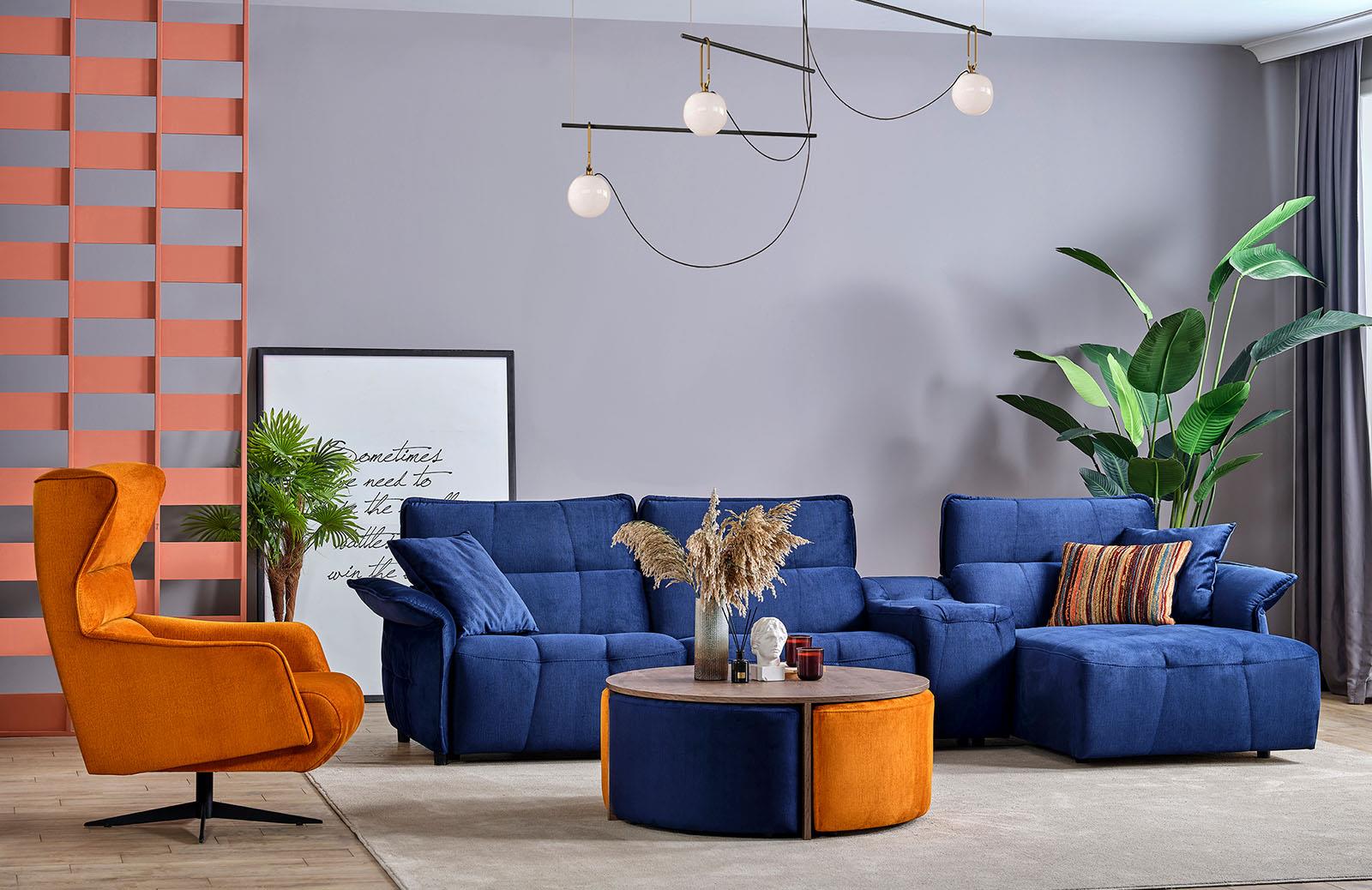 Najib Köşe Takımı Midi Köşe Koltuk