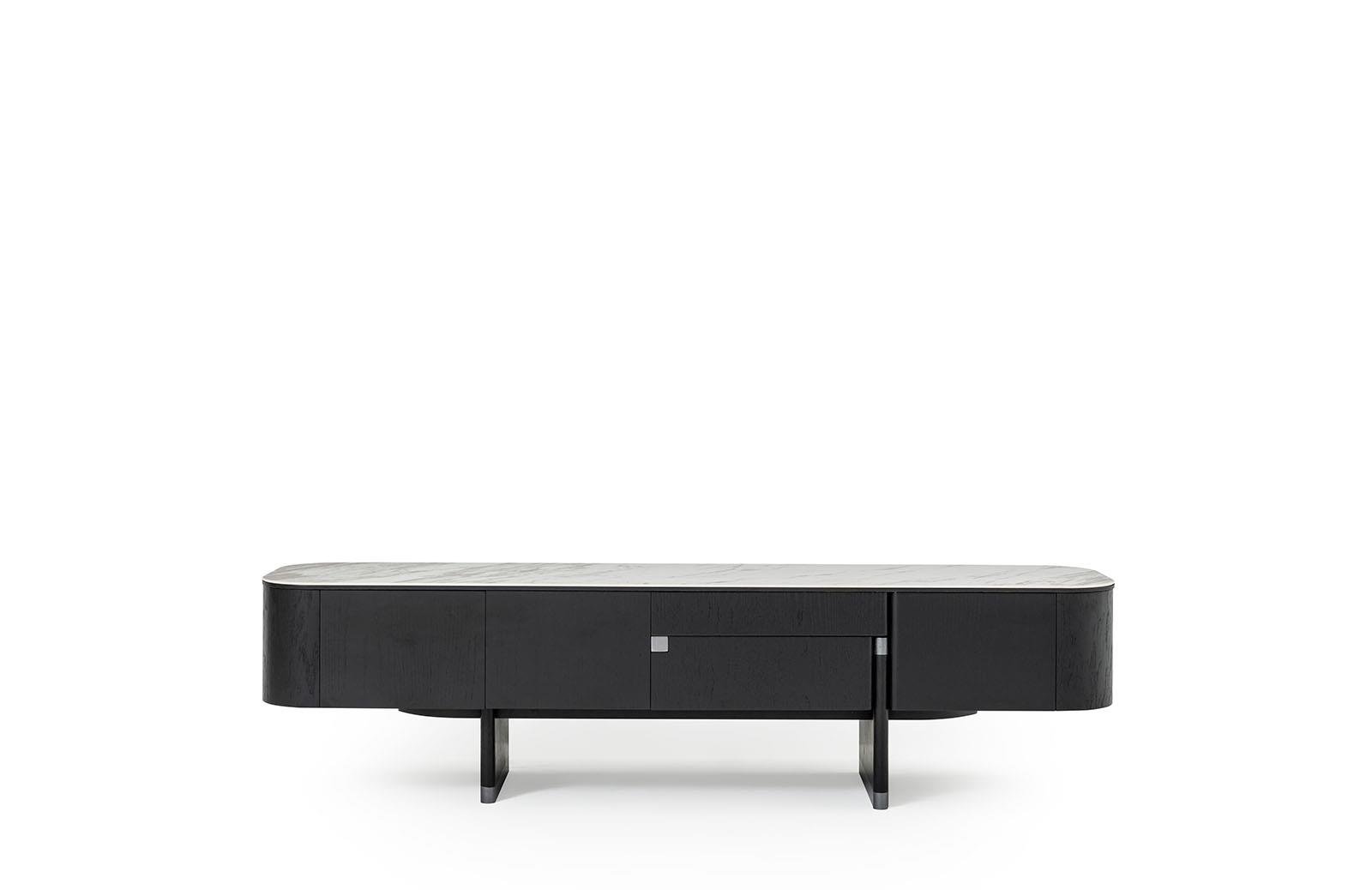 Riley Tv Sehpası Porselen TV Ünitesi