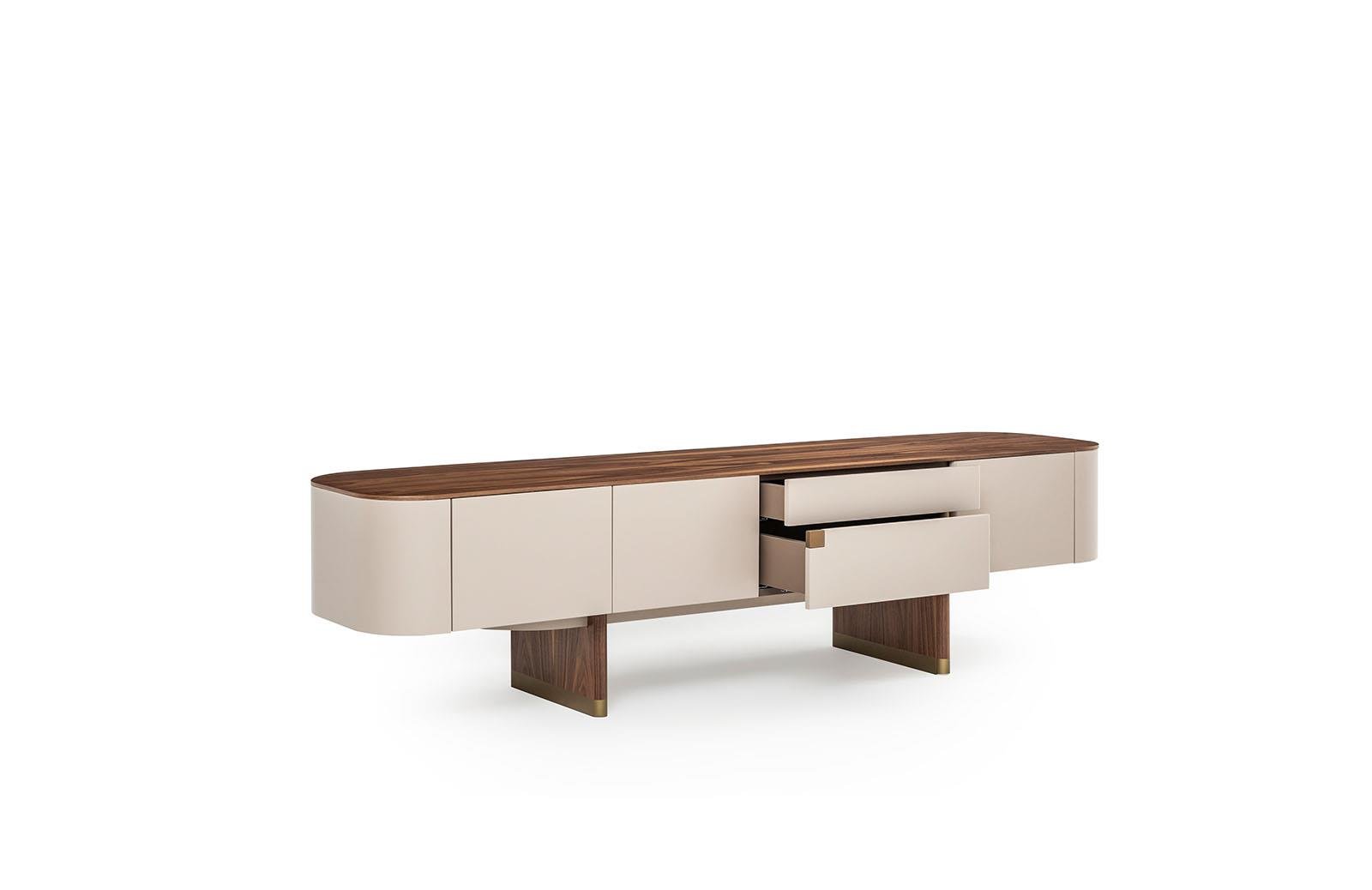 Riley Tv Sehpası Bej TV Ünitesi