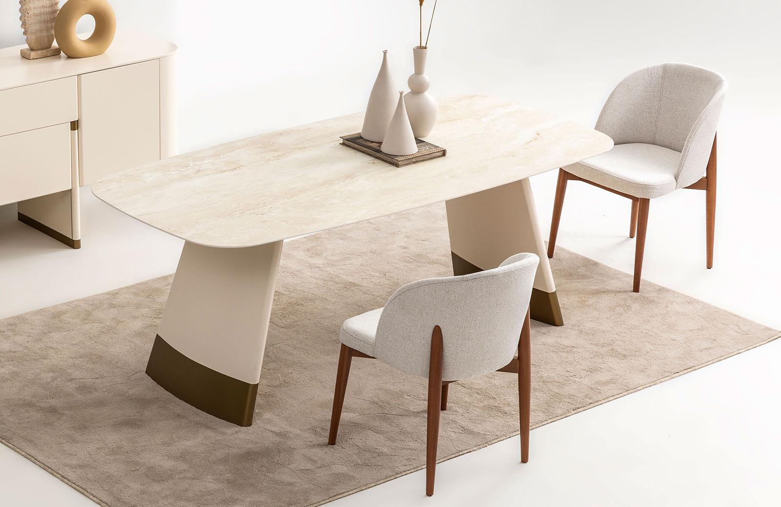 Riley Ekru Masa Masalar