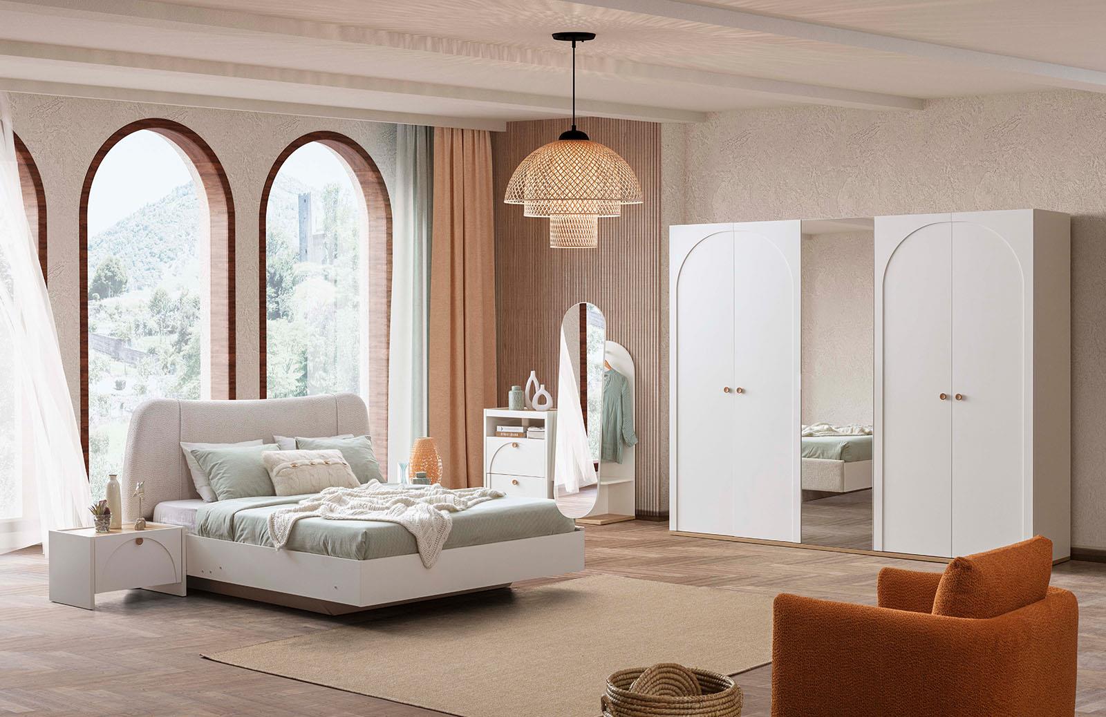 Nina Yatak Odası Takımı Modern Yatak Odası