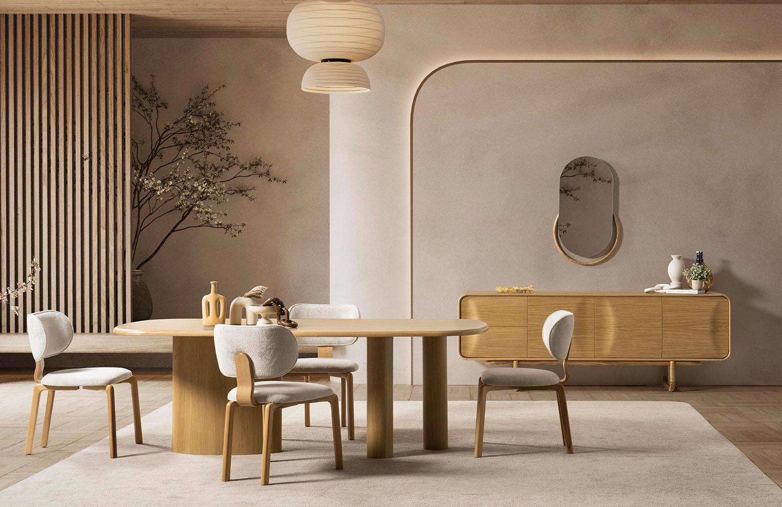 Calix Yemek Odası Takımı Modern Yemek Odası