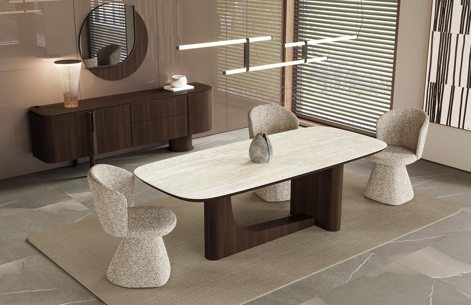 Selene Yemek Odası Takımı Modern Yemek Odası