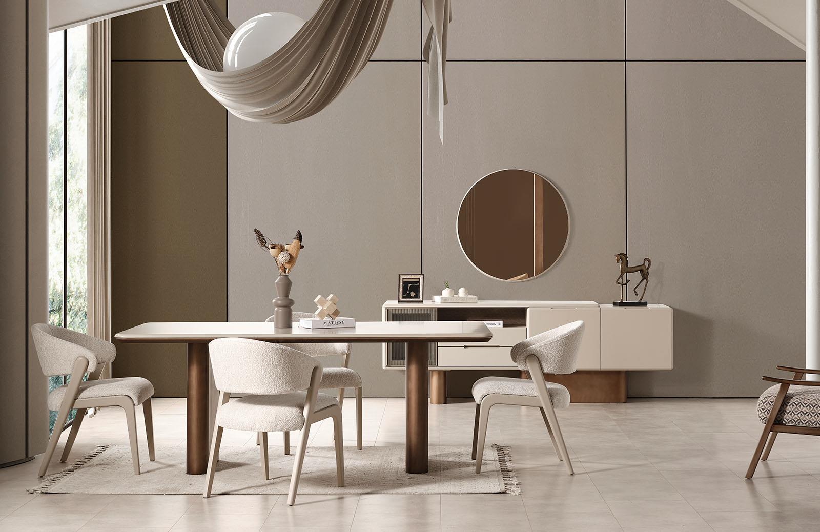 Vorta Yemek Odası Takımı Modern Yemek Odası