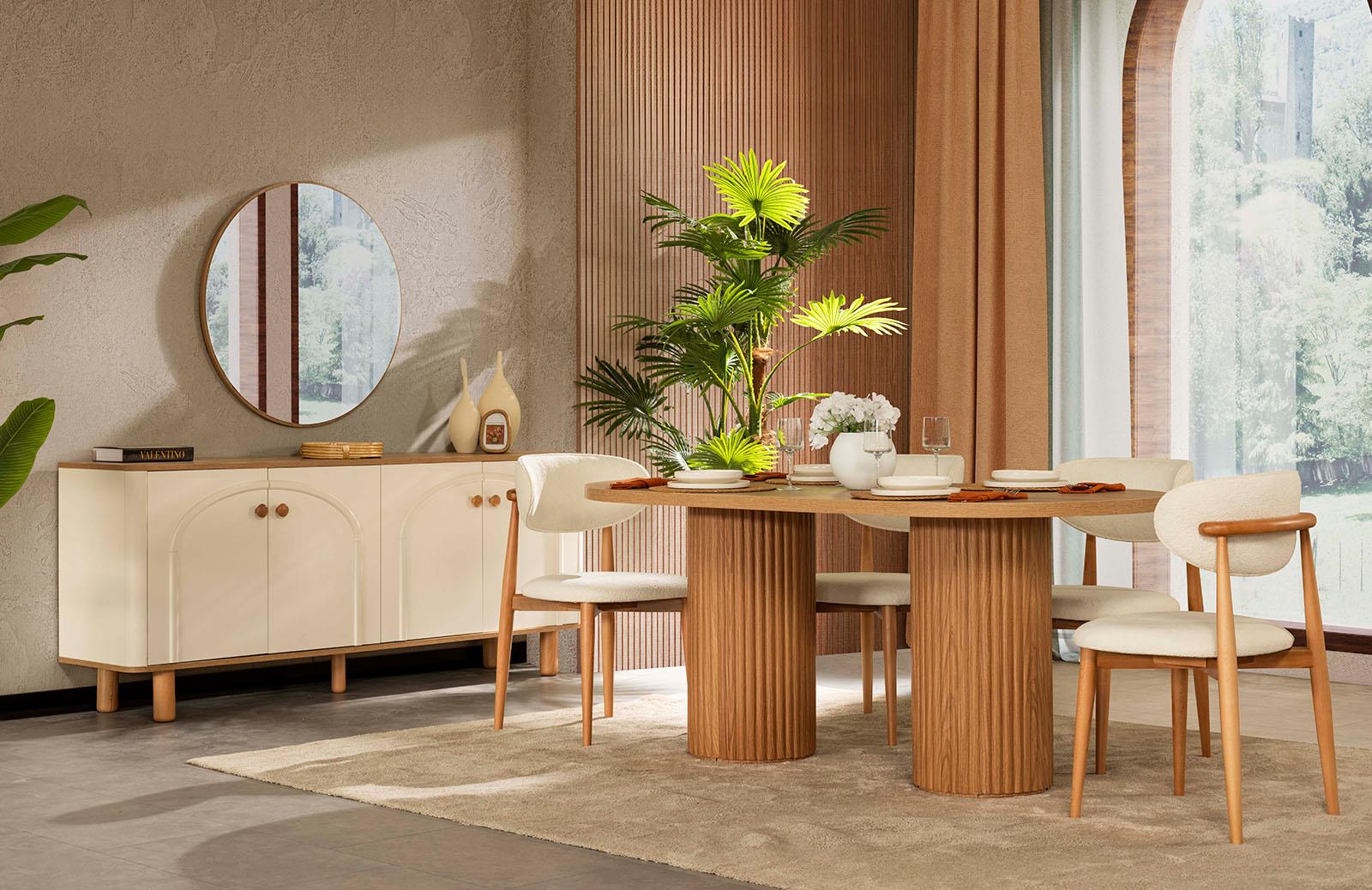 Alyce Yemek Odası Takımı Modern Yemek Odası