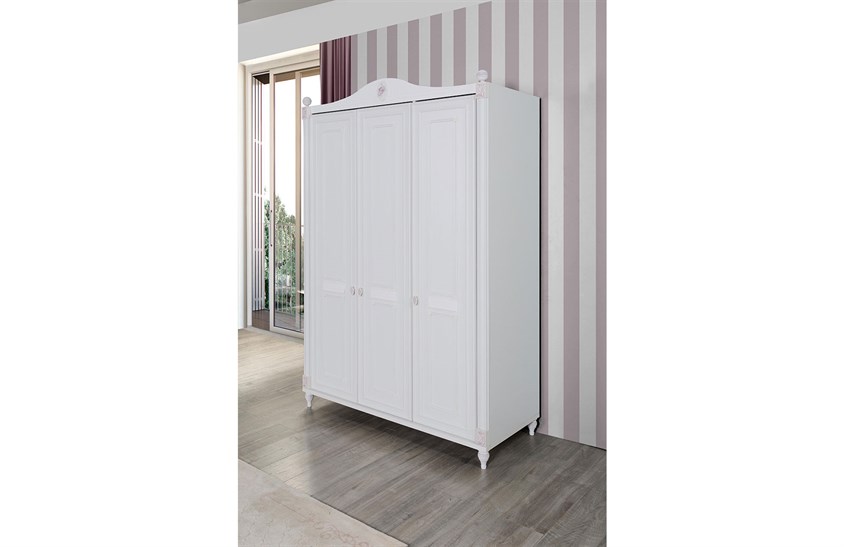 Belda Üç Kapılı Dolap Genç Odası