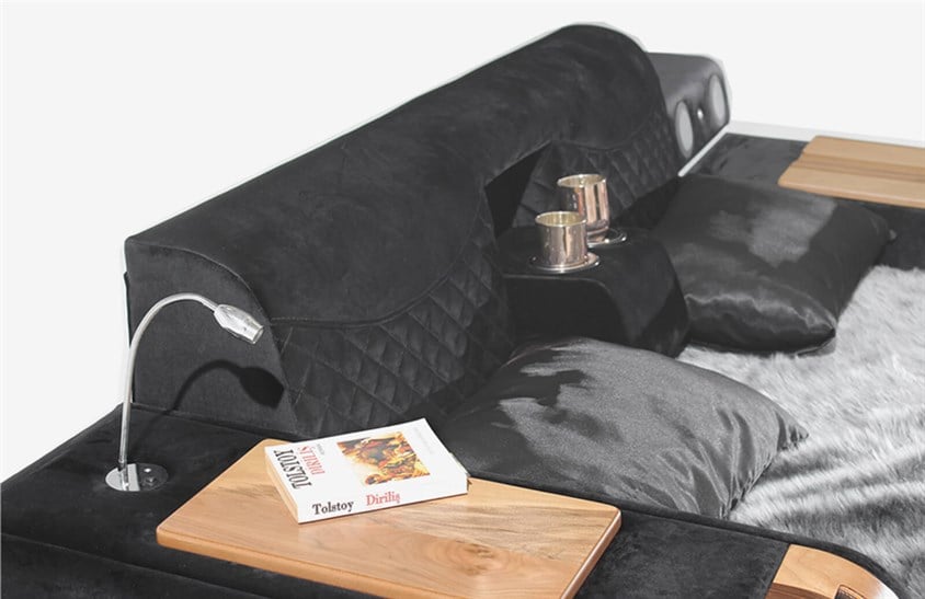 Fontanne Fonksiyonel Masajlı Ses Sistemli Karyola Yatak Odası