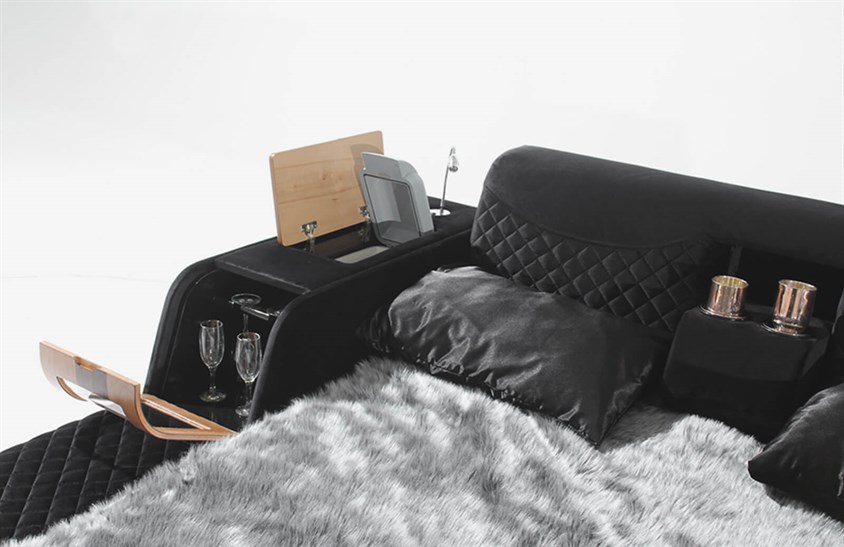 Fontanne Fonksiyonel Masajlı Ses Sistemli Karyola Yatak Odası