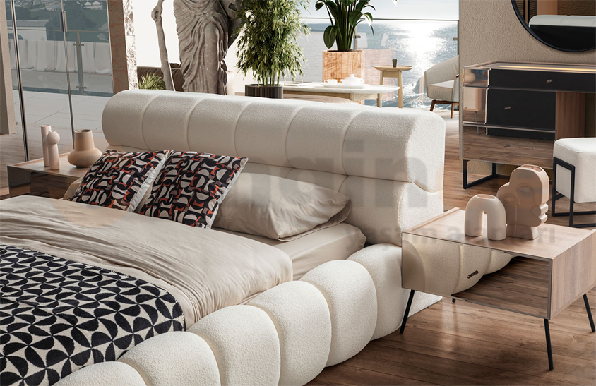 Daisi Yatak Odası Takımı Ceviz Yatak Odası