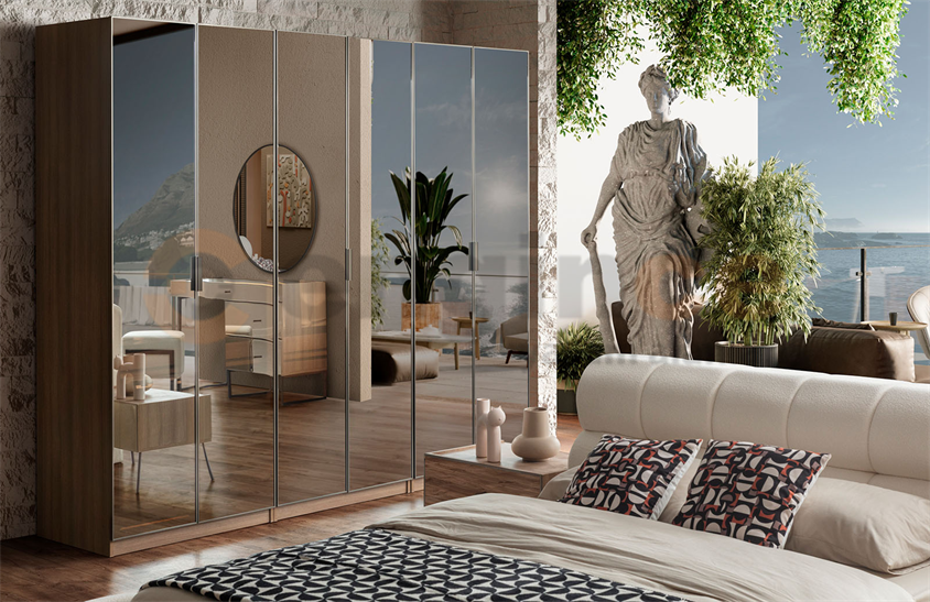 Daisi Yatak Odası Takımı Ceviz Yatak Odası