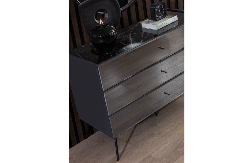 Daisi Yatak Odası Takımı Köşe Dolaplı Giyinme Odası