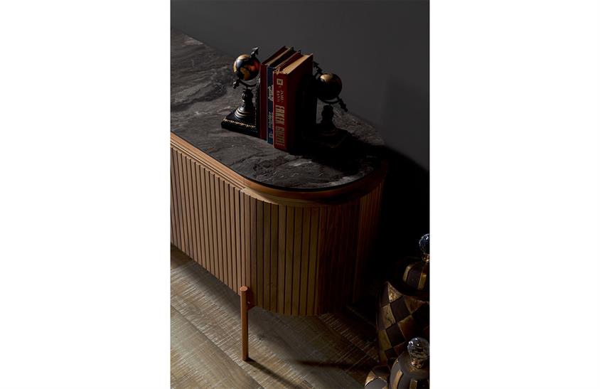 Perla Tv Sehpası Ceviz TV Ünitesi