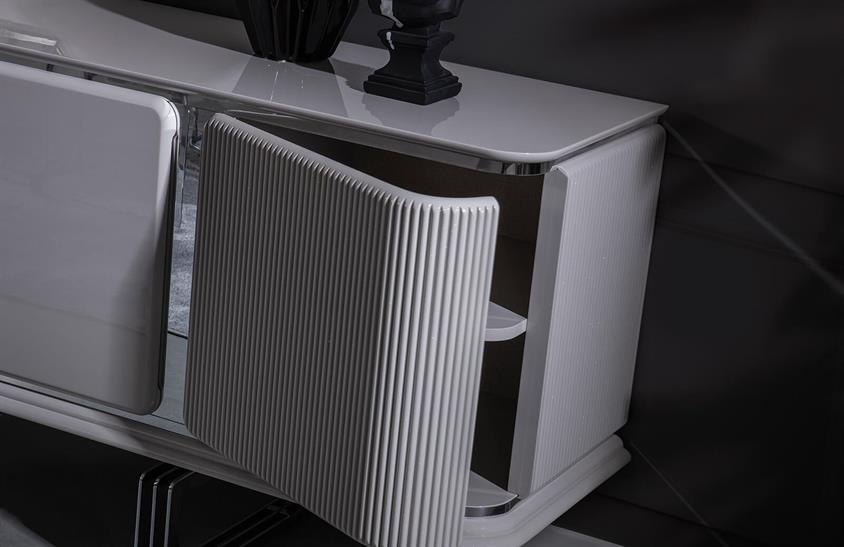 Heri Yemek Odası Takımı Ekru Yemek Odası