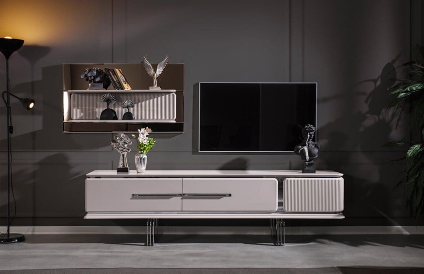 Heri Tv Ünitesi Ekru TV Ünitesi