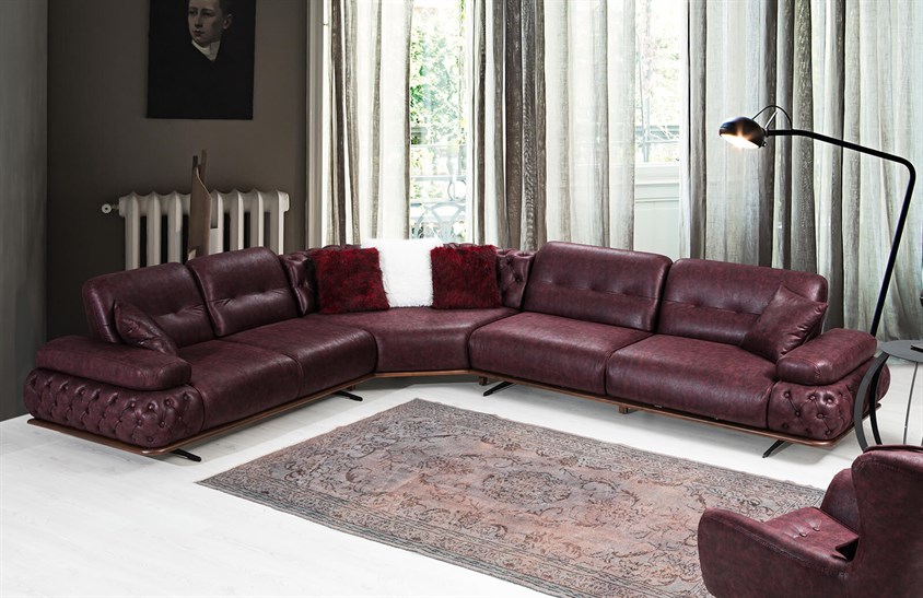 Mantu Köşe Takımı Antik Köşe Koltuk