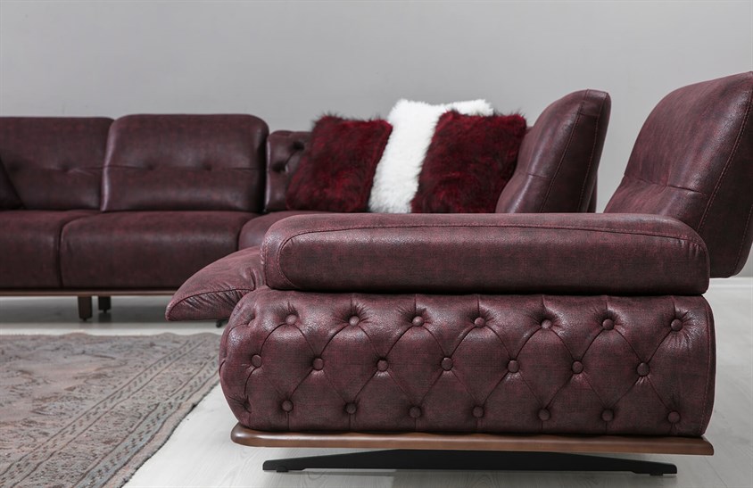 Mantu Köşe Takımı Antik Köşe Koltuk