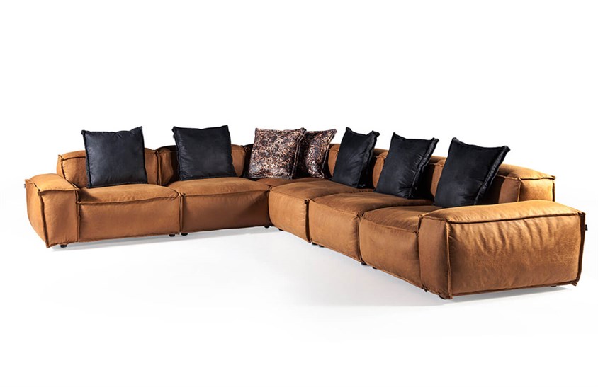 Janelle Köşe Takımı Köşe Koltuk