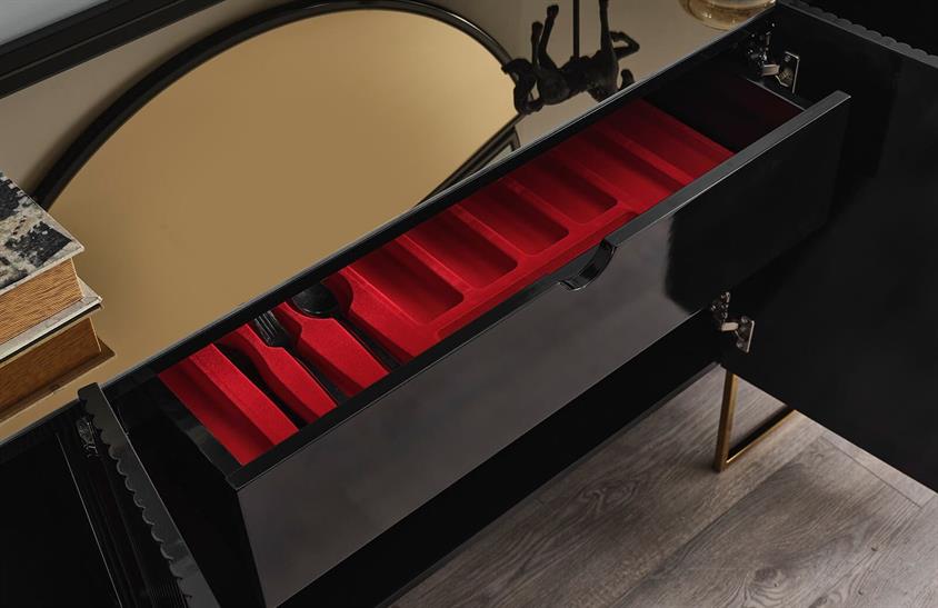 Morten Yemek Odası Takımı Black Yemek Odası