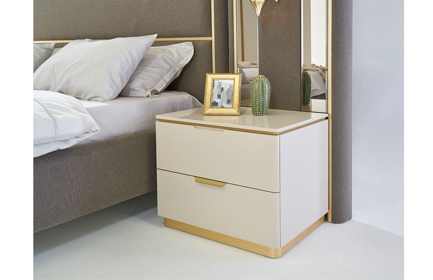 Lemis Yatak Odası Takımı Köşe Dolaplı Giyinme Odası