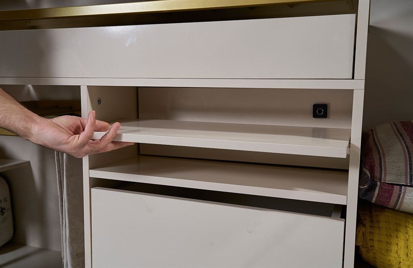 Lemis Yatak Odası Takımı Köşe Dolaplı Giyinme Odası