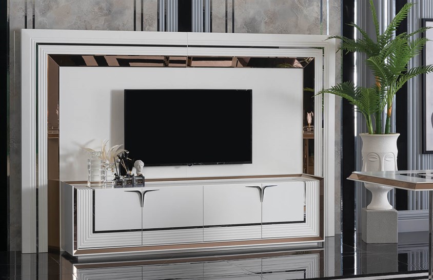 Betsey Tv Ünitesi Ekru TV Ünitesi