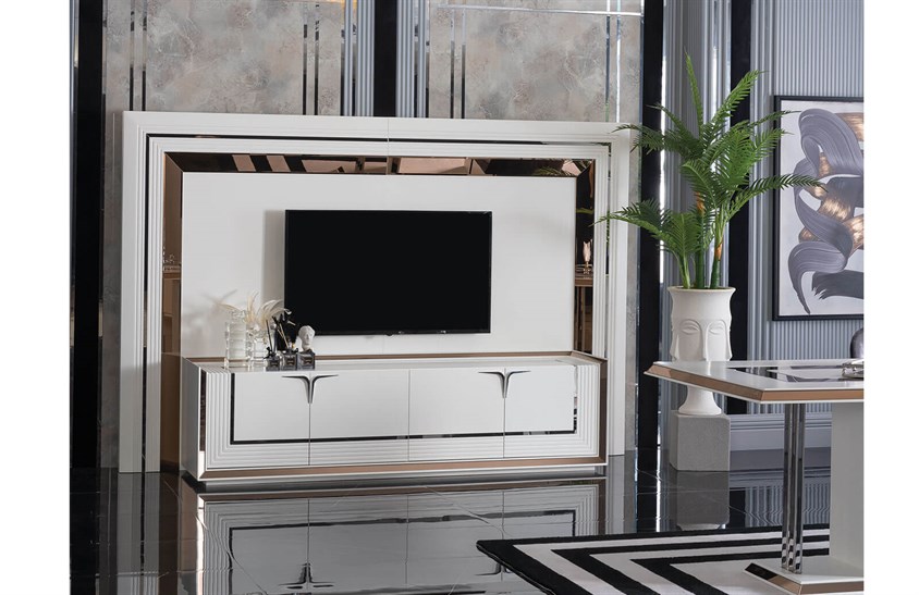 Betsey Tv Ünitesi Ekru TV Ünitesi