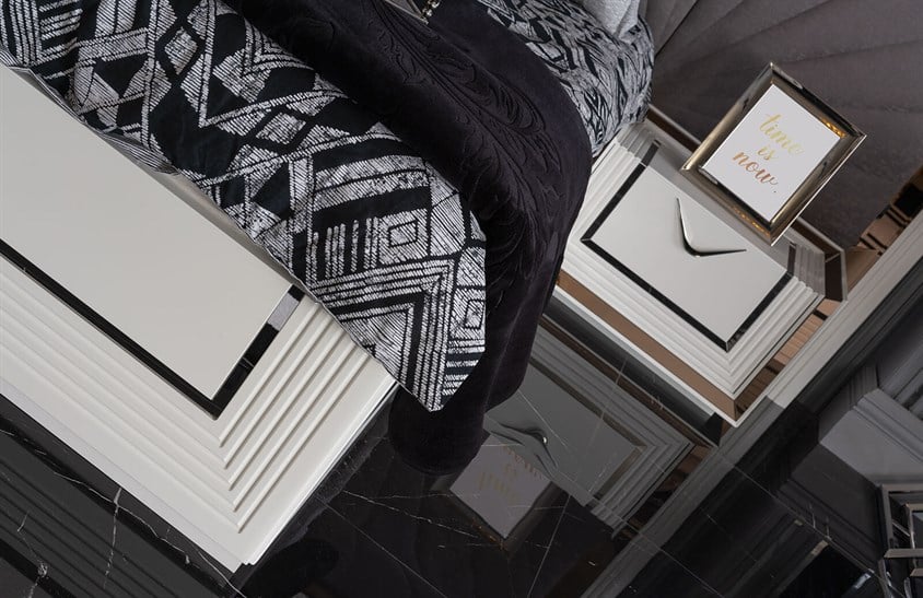 Betsey Yatak Odası Takımı Ekru Yatak Odası