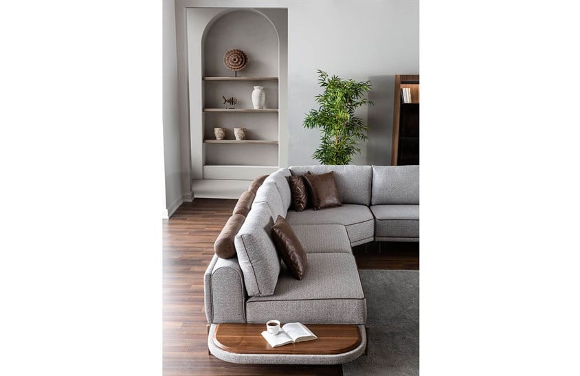 Purpura Köşe Takımı Köşe Koltuk