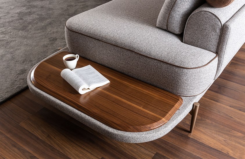 Purpura Köşe Takımı Dinlenmeli Köşe Koltuk