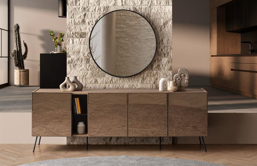 Daisi Yemek Odası Takımı Ceviz Yemek Odası