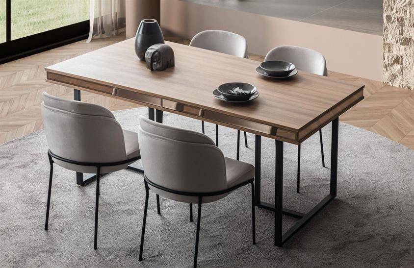 Daisi Yemek Odası Takımı Ceviz Yemek Odası