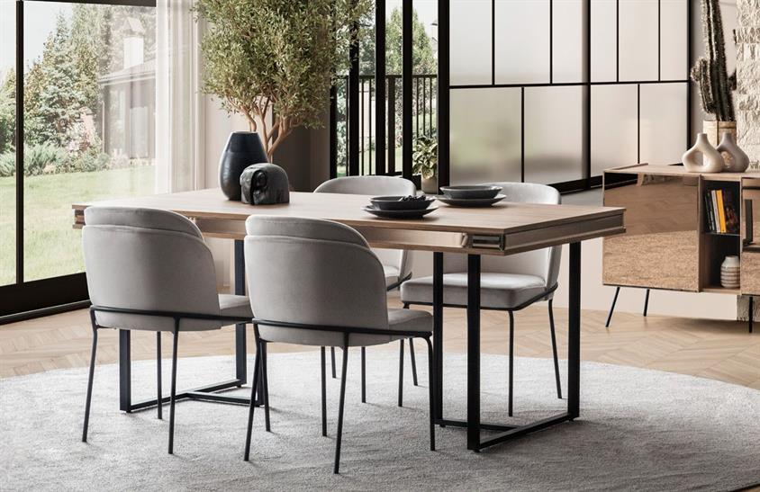 Daisi Yemek Odası Takımı Ceviz Yemek Odası