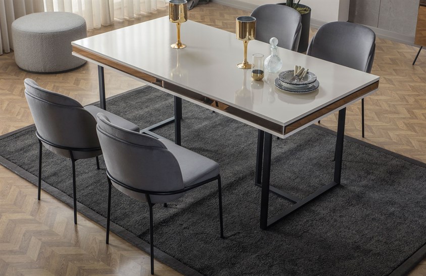 Daisi Yemek Odası Takımı Aytaşı Yemek Odası