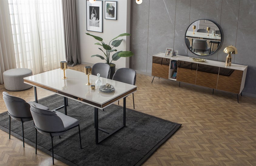 Daisi Yemek Odası Takımı Aytaşı Yemek Odası