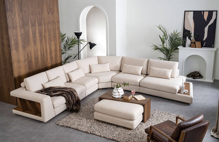 Adella Köşe Takımı Köşe Koltuk