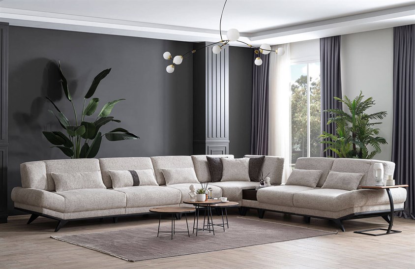 Ardita Köşe Takımı Black Köşe Koltuk