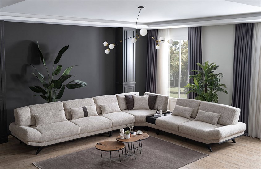 Ardita Köşe Takımı Black Köşe Koltuk