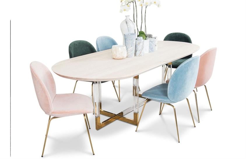 Guba Sandalye Gold Metal S-01 Sandalye