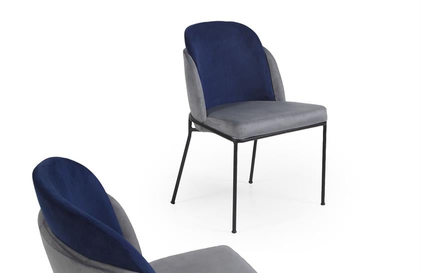 Minotti Sandalye Siyah Metal S-01 Sandalye