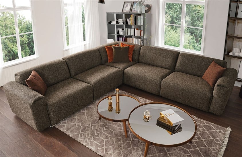 Alcala Köşe Takımı Köşe Koltuk