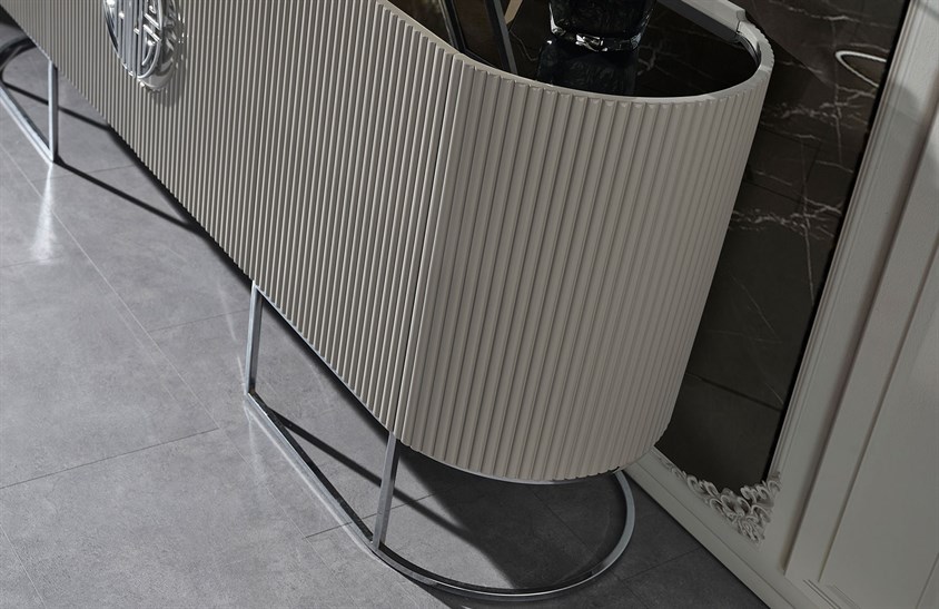 Morten Yemek Odası Takımı Grey Yemek Odası