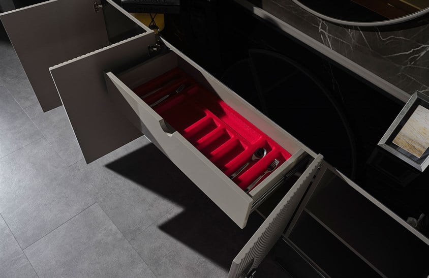 Morten Yemek Odası Takımı Grey Yemek Odası