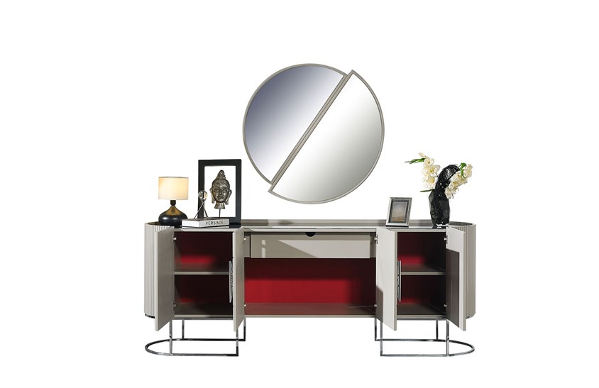 Morten Yemek Odası Takımı Grey Yemek Odası