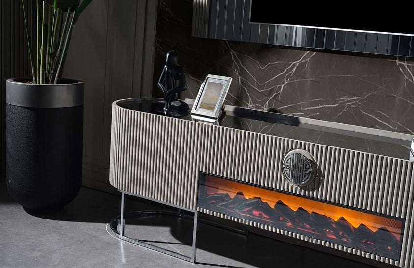 Morten Tv Ünitesi Grey TV Ünitesi